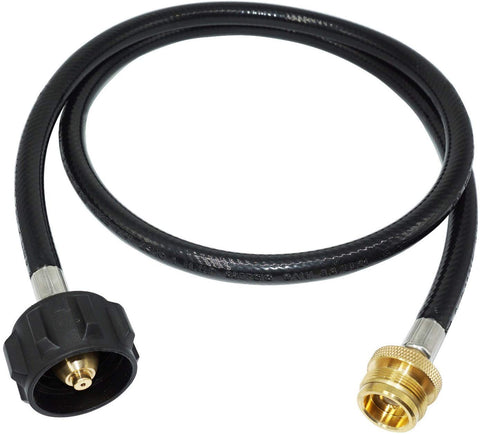 DOZYANT 4ft propane adapter hose for extended use with larger tanks.