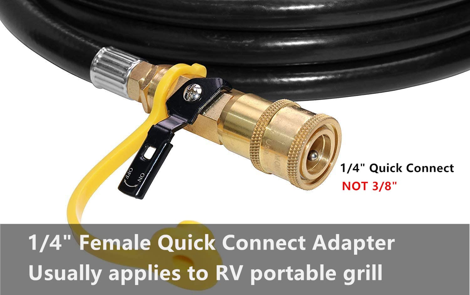 DOZYANT Acme nut connection creates an airtight seal between hose and tank