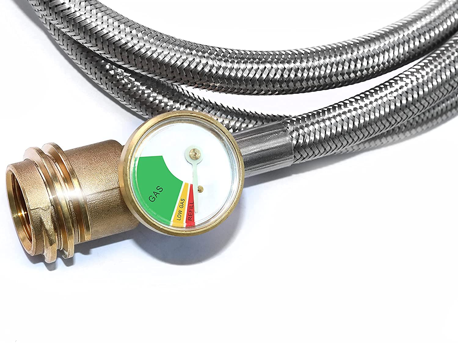 Durable brass construction from DOZYANT resists weather and wear.