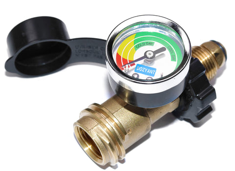 DOZYANT color-coded dial provides quick status checks on fuel level