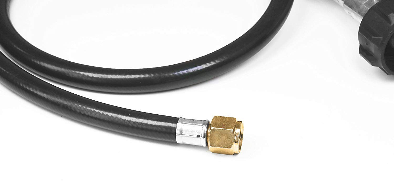 DOZYANT regulator includes excess flow protection for safer outdoor use.