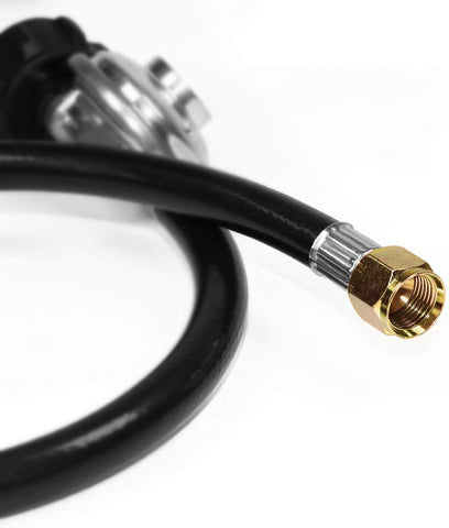DOZYANT hose fits Weber, Char-Broil and other grills for outdoor cooking.