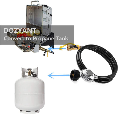 DOZYANT low-pressure hose ideal for RV grills and outdoor heaters