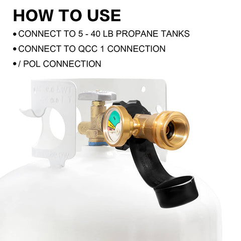 DOZYANT gauge installs easily with a comfortable handgrip.
