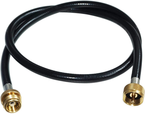 DOZYANT propane torch extension hose 4ft enables secure outdoor cooking connections.