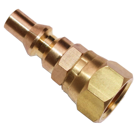DOZYANT quick-connect key for RV fittings enables fast, secure propane hookups.