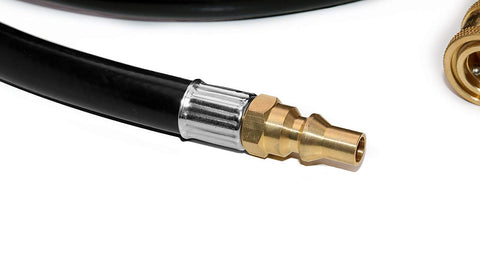 DOZYANT RV low pressure hose connection for grilling flexibility