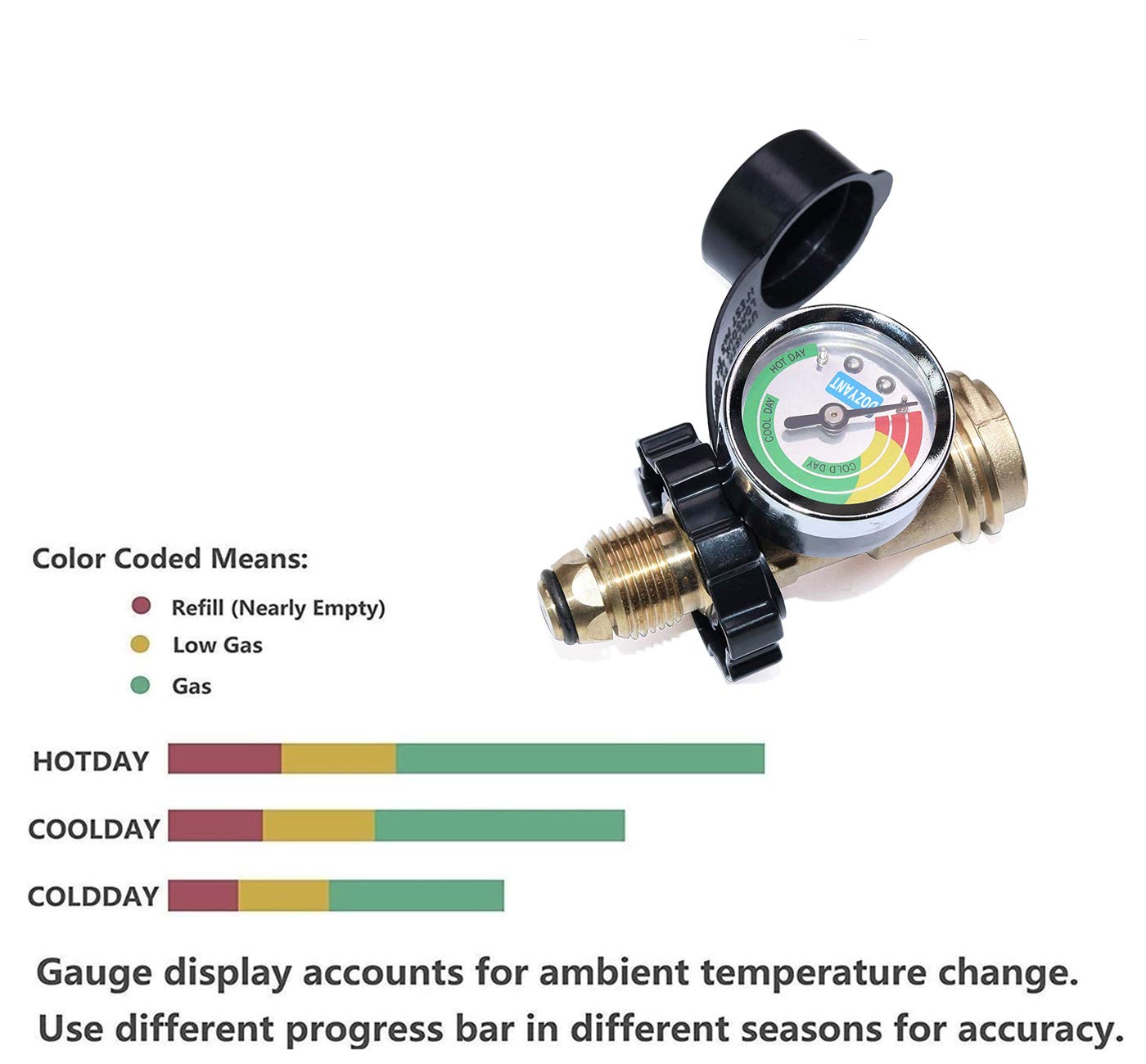 DOZYANT solid brass construction resists weather and wear