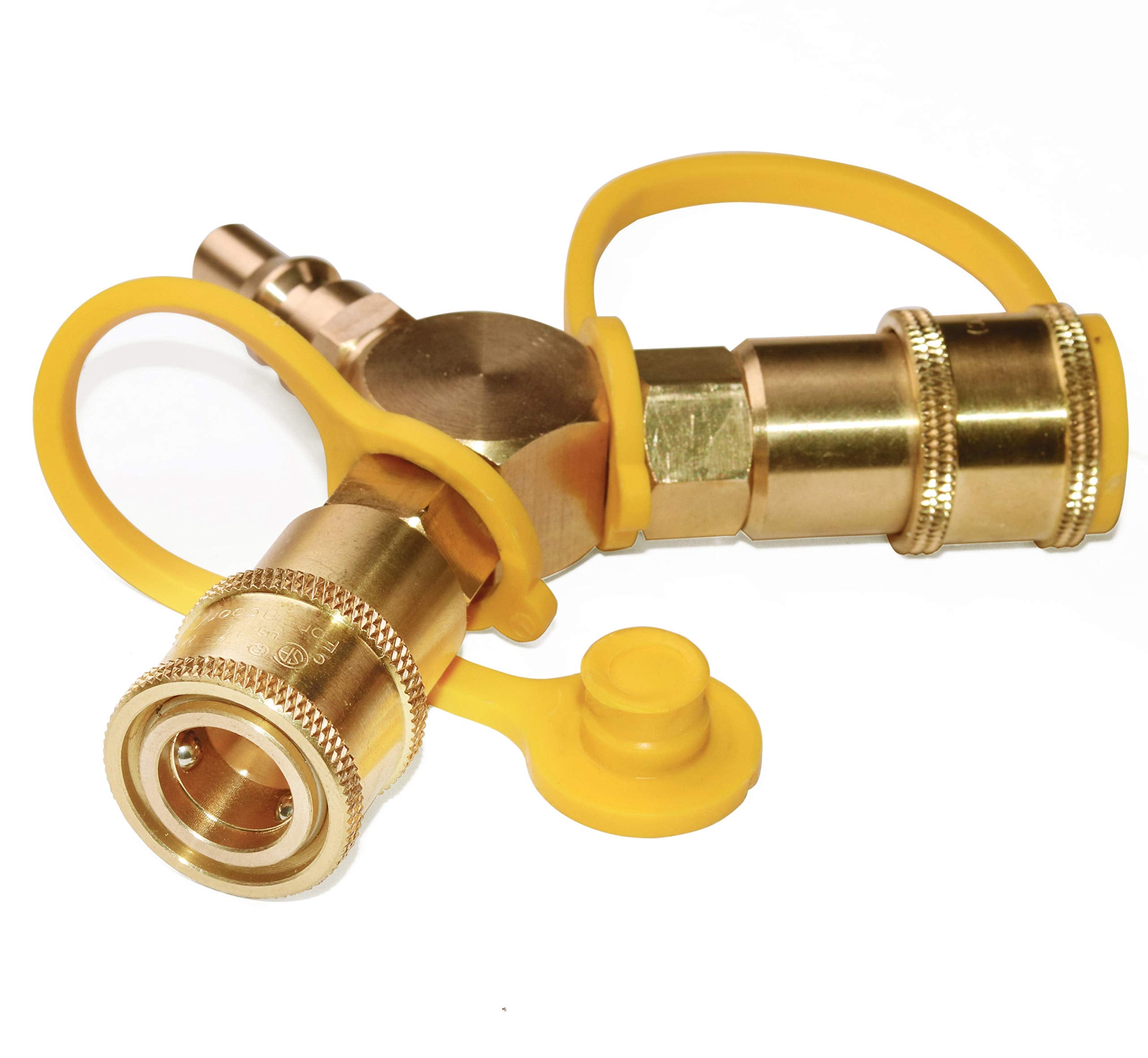 DOZYANT tabletop-grill hose connection illustrating convenient dual-usage setup.