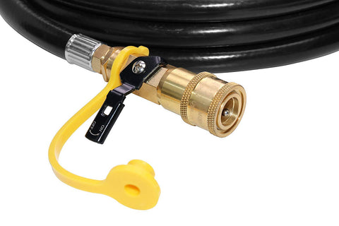 DOZYANT Weber Q LP conversion kit enabling RV low pressure hookup
