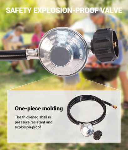 Three-layer hose design with outer rubber, flame-retardant cotton, and inner PVC layer.