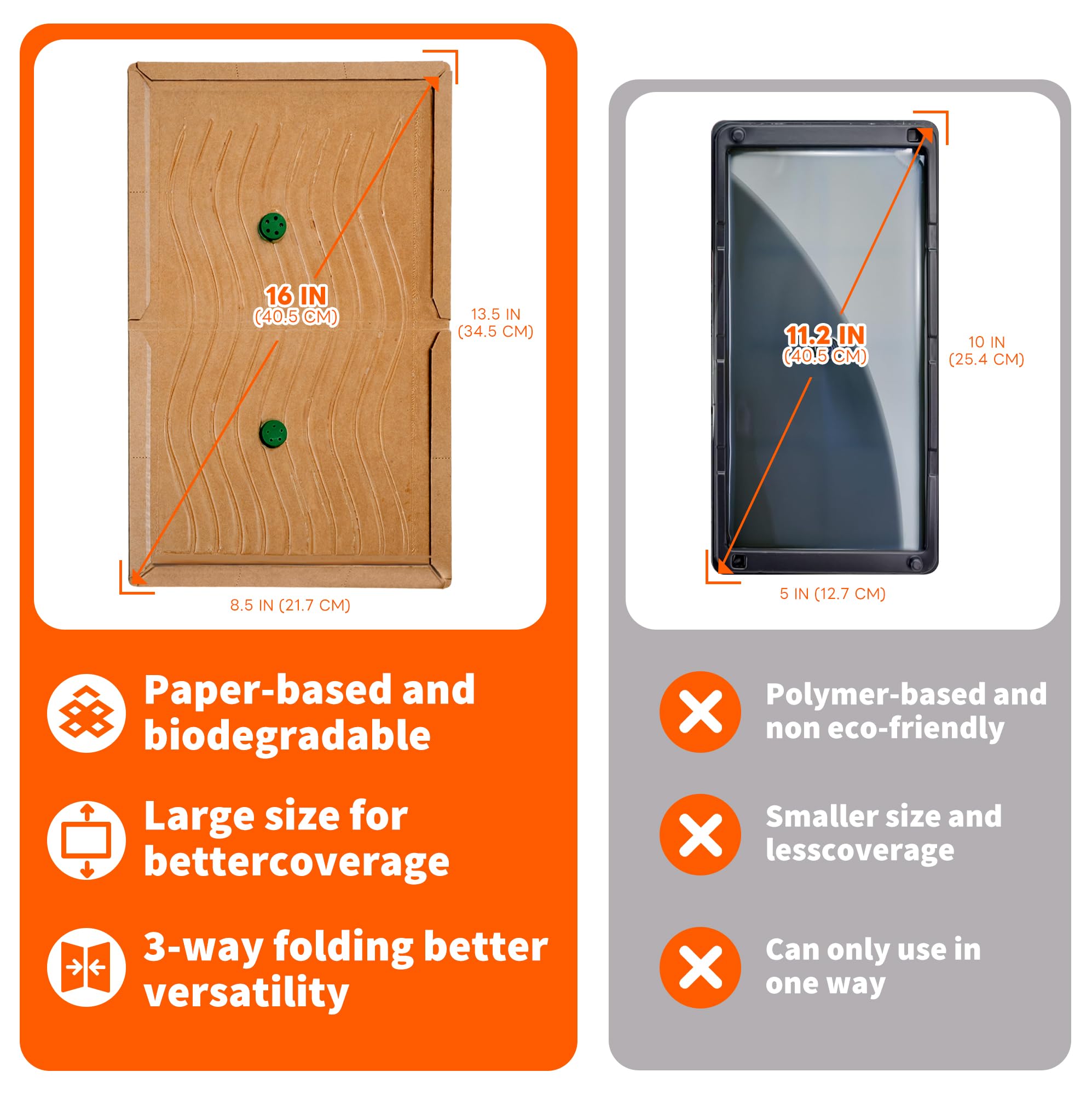 DPOD glue mouse traps indoor pack6 pre-baited trap ready to attract pests.