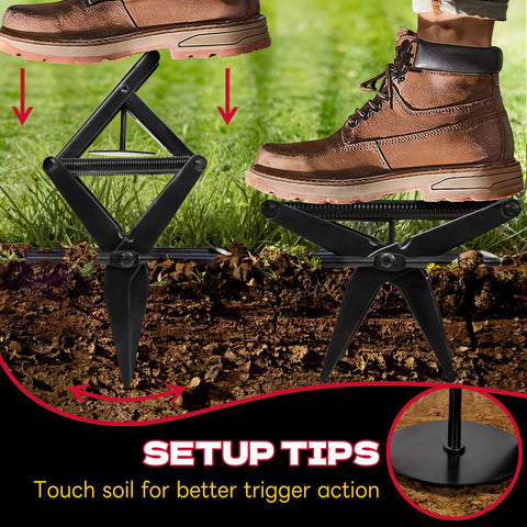 DPOD Mole Traps chemical-free pest control for greener outdoors.