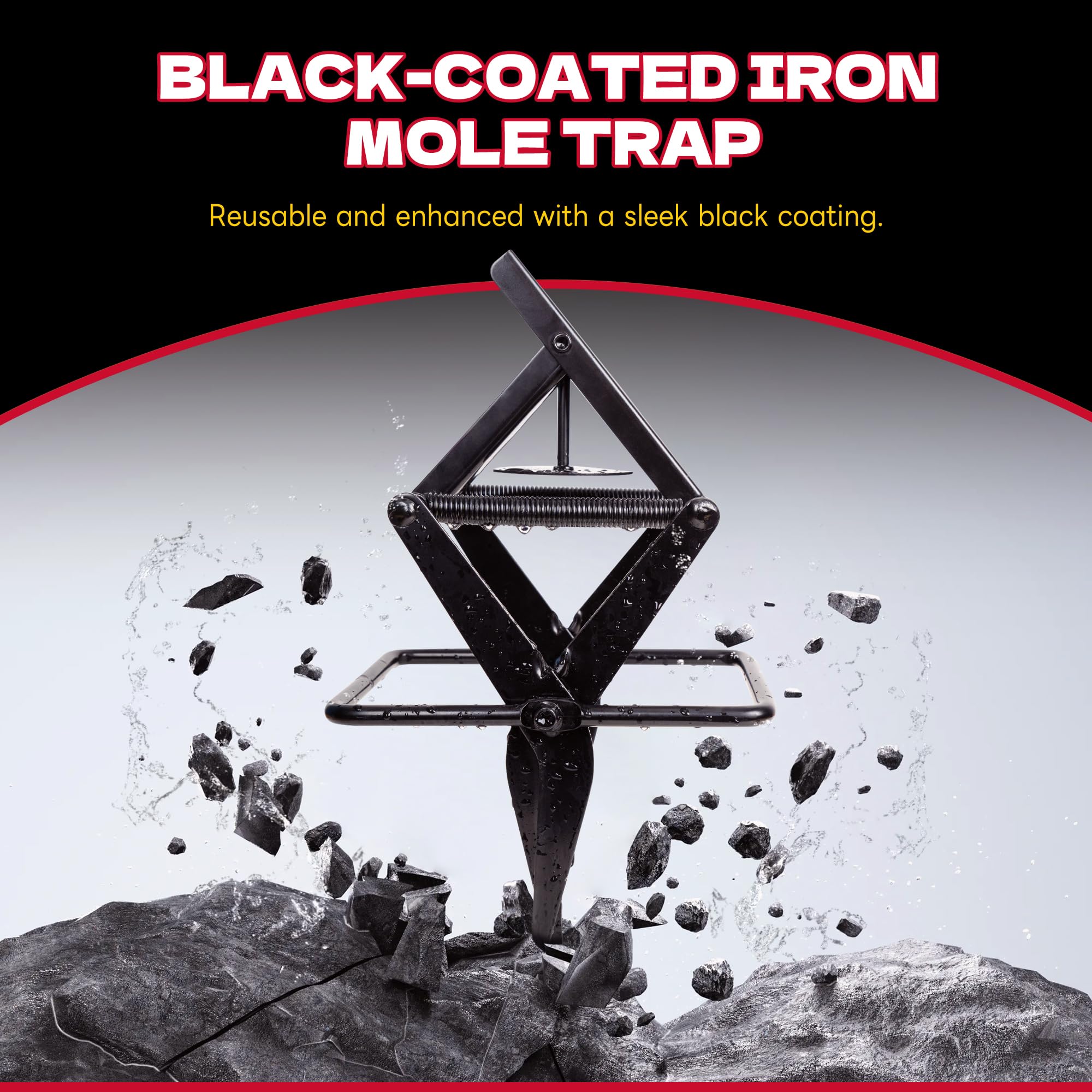 DPOD Mole Traps versatile solution for moles, voles, and rats.