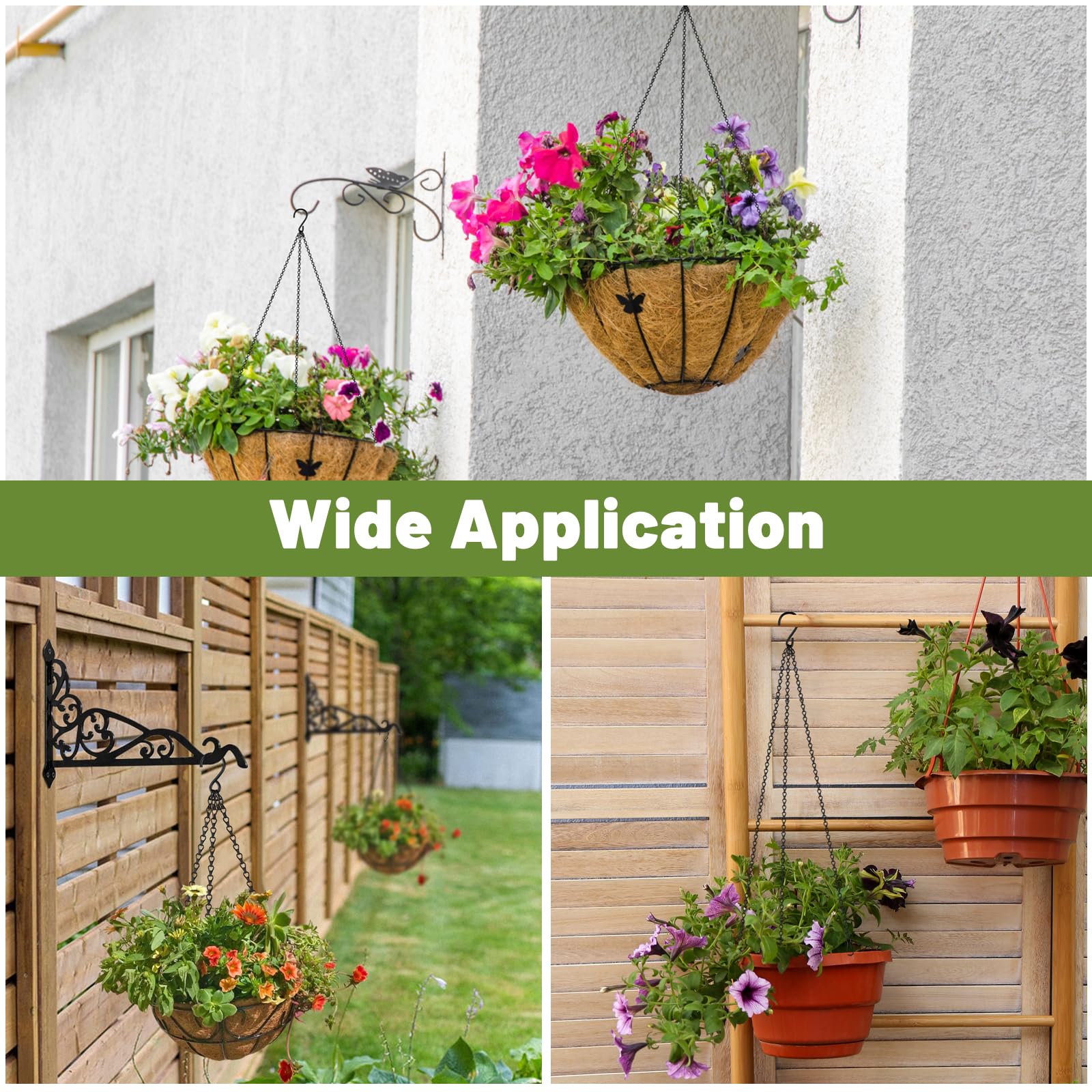 Dpyrrhic black chain ideal for decorative outdoor displays.