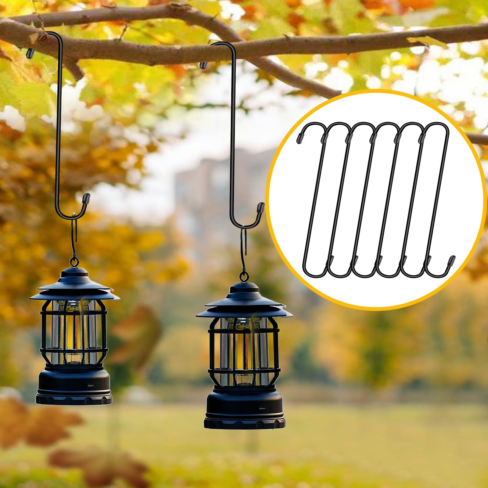 Dpyrrhic S-hooks for bird houses; strong outdoor hook for balconies and perches.