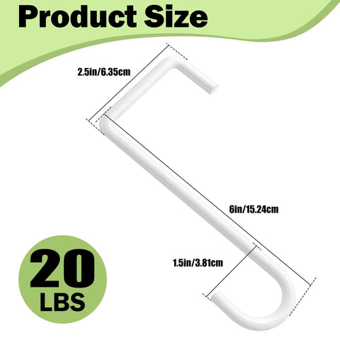 Dpyrrhic white metal fence hooks supporting a bird feeder with weather-resistant durability.