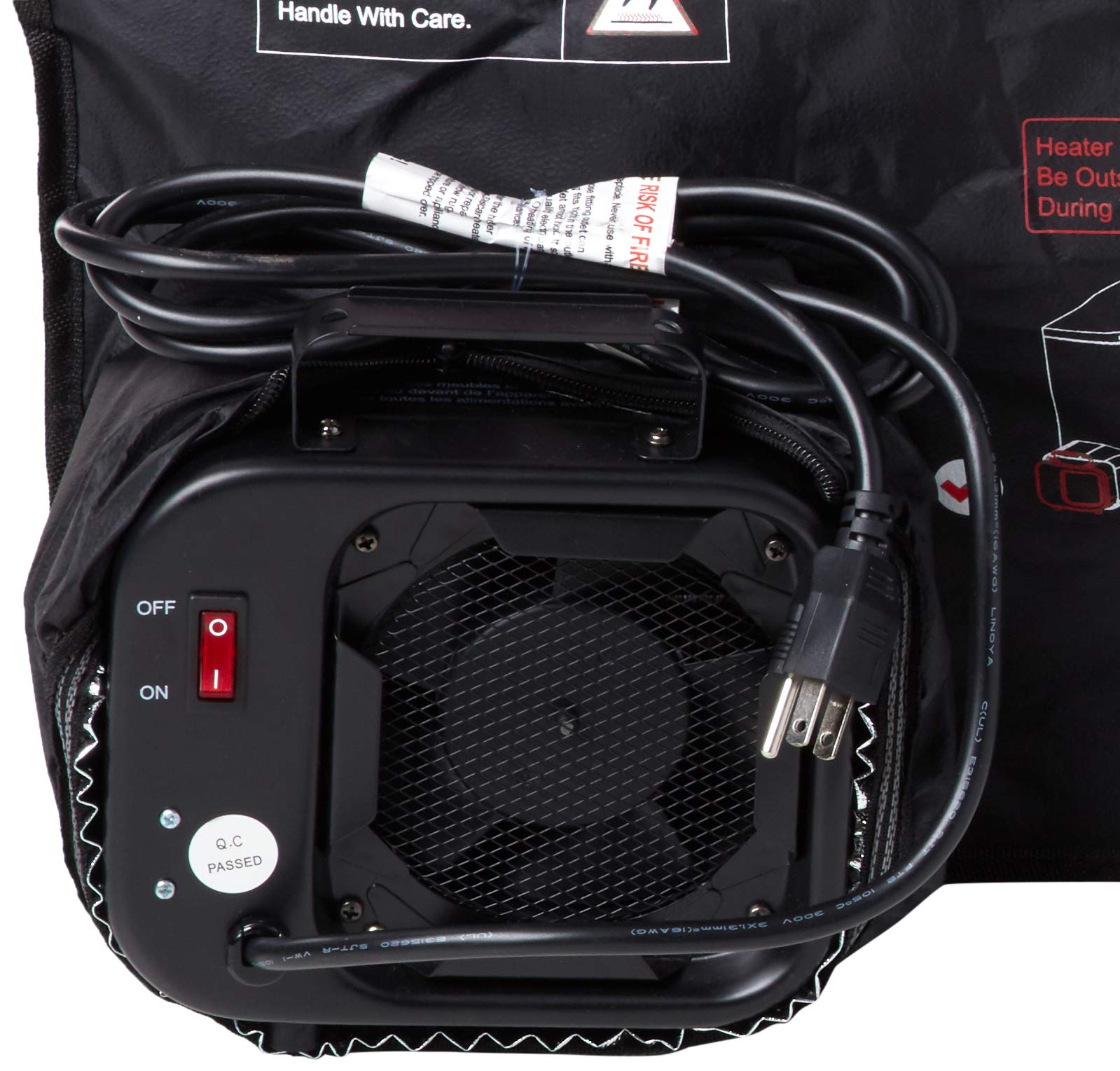 DR. Infrared Heater DR-122 portable tent shown for compact storage after use.