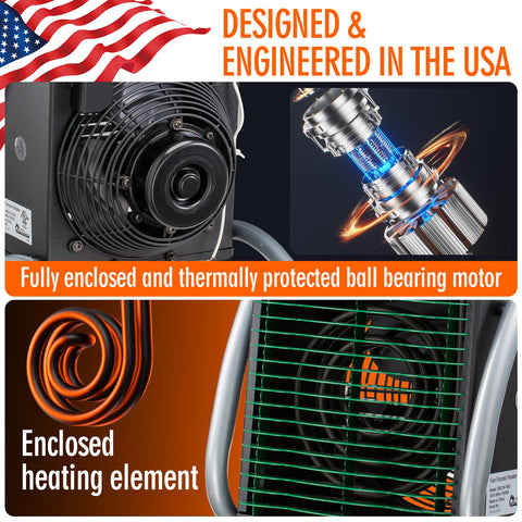 IPX4 protection shields the unit from water splashes in damp spaces.