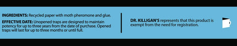 Dr. Killigan's design option 6-pack ready for display in a shop or pantry