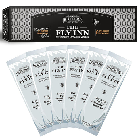 Dr. Killigan's Fly Inn replacement inserts for six-pack refills offer discreet pest control.