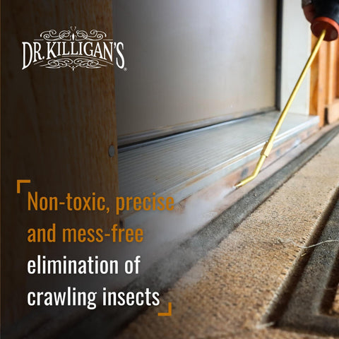 Dr Killigans Insect Buster small 8oz ideal for tight spaces in use.