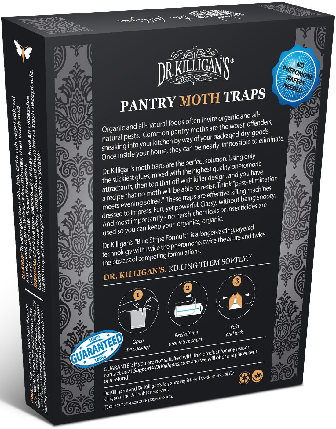 Six-pack packaging to cover multiple pantry areas.