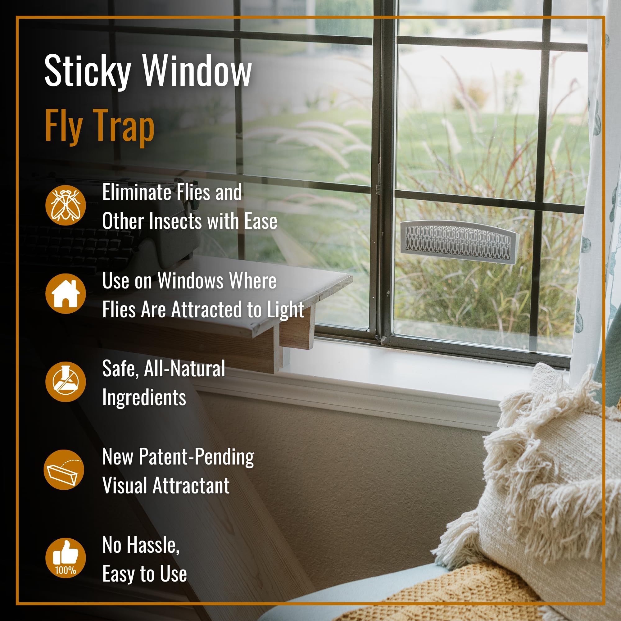 Replacement inserts for The Fly Inn with patented attractant enabling ongoing capture.