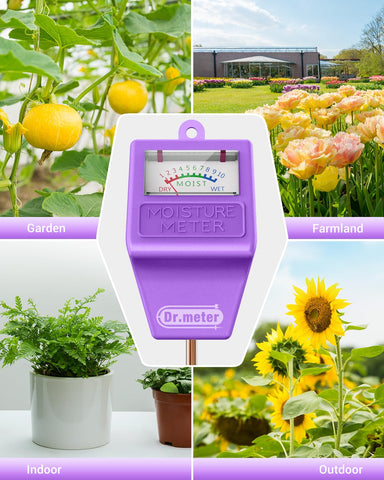 Dr.meter gardening use-case for indoor and outdoor plants.