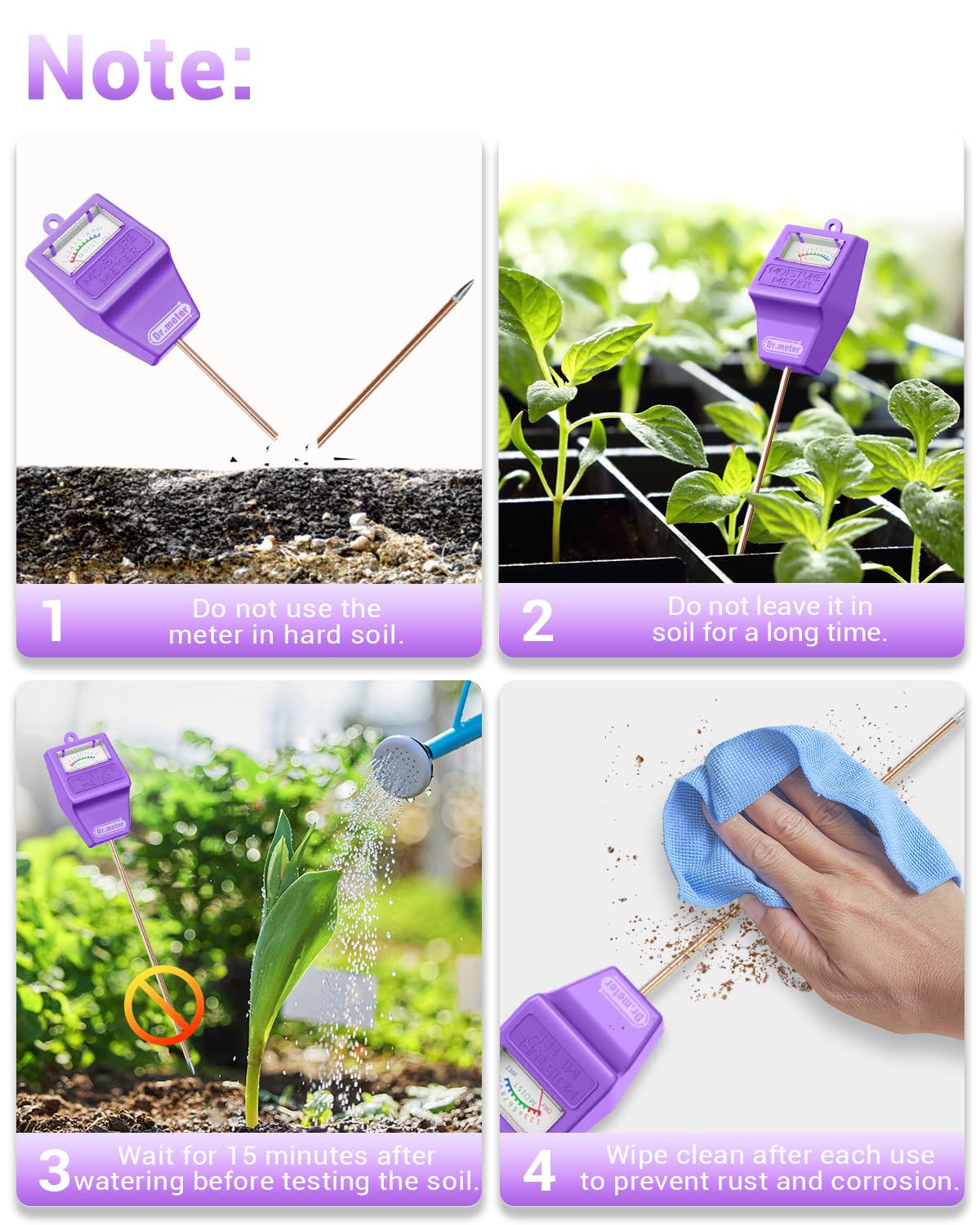 Dr.meter maintenance tips ensure accurate results after each use.
