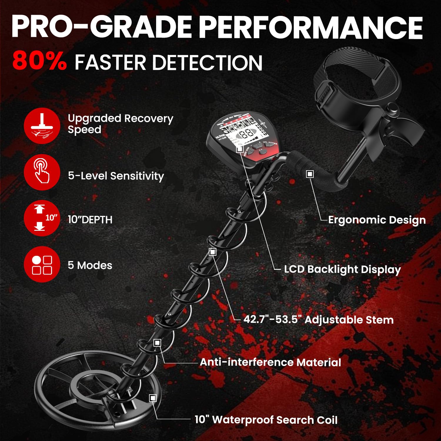 DR.ÖTEK ergonomic armrest reduces fatigue during long hunts