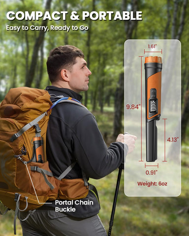 DR.ÖTEK textured rubber handle ensures a secure grip