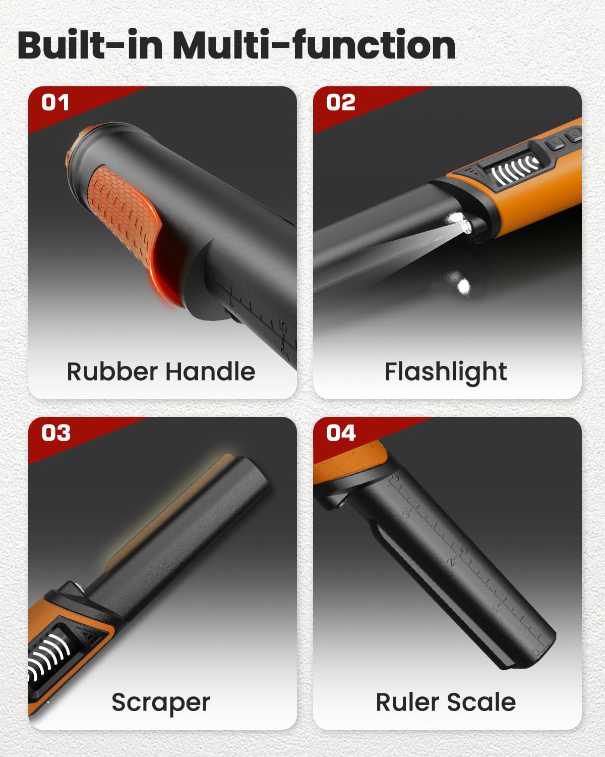 DR.ÖTEK waterproof pinpointer works underwater up to 3m