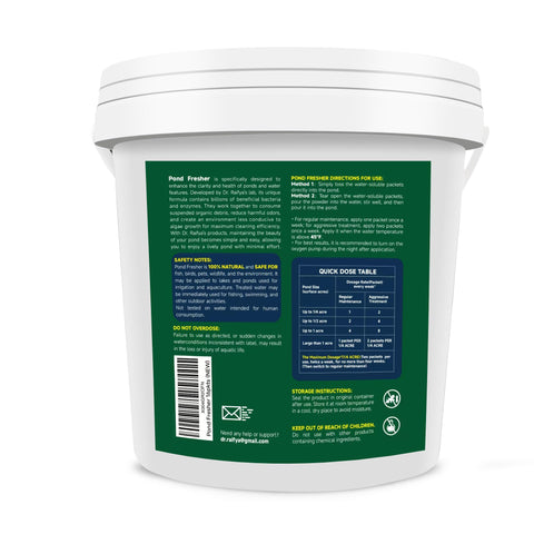 Four months of maintenance per packet, with weekly dosing.