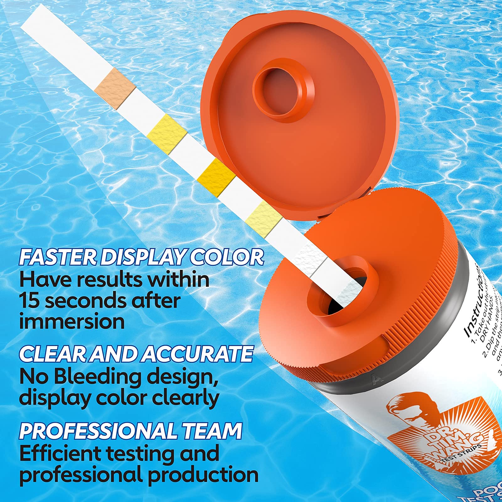 Dr.Tim.Wang 100-strip pack bottle for long-term use