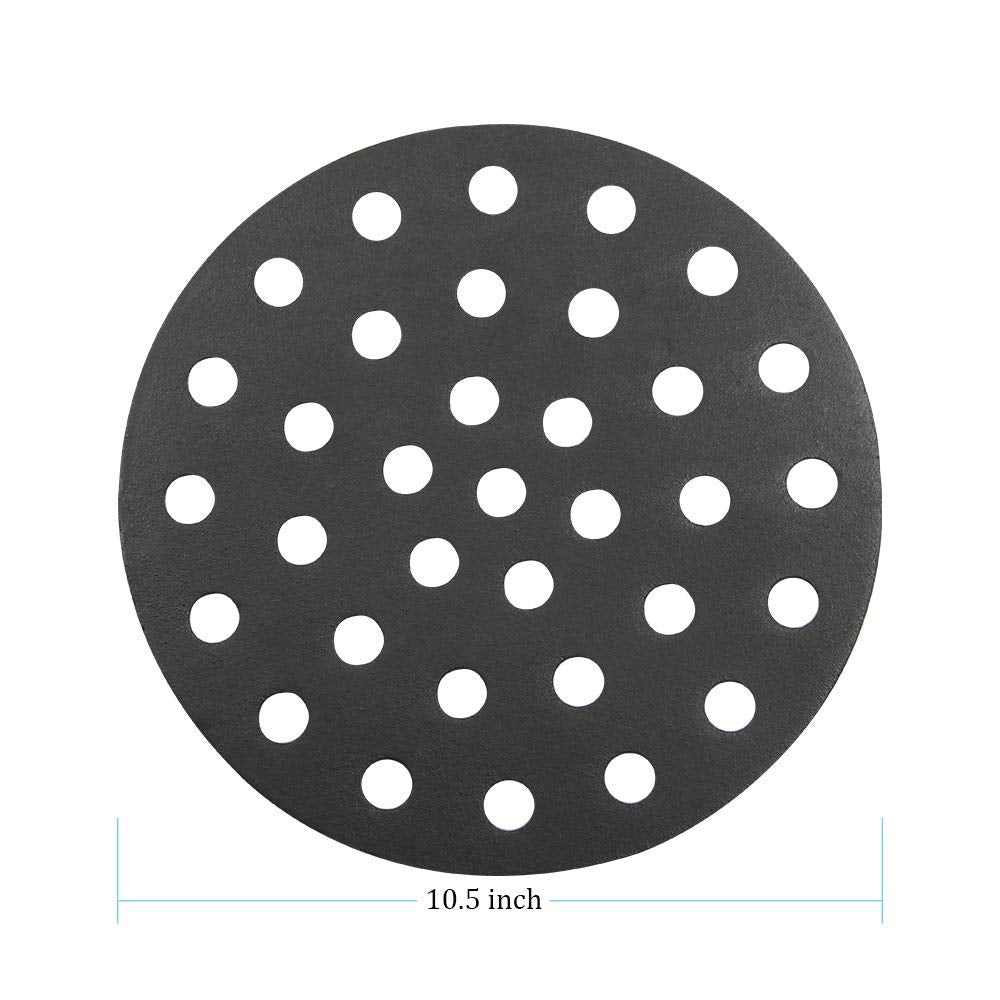 Dracarys cast iron grate compatible with Kamado Joe and similar grills, easy upgrade