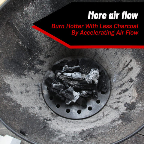 Dracarys easy-clean design keeps coals and ash contained between cooks