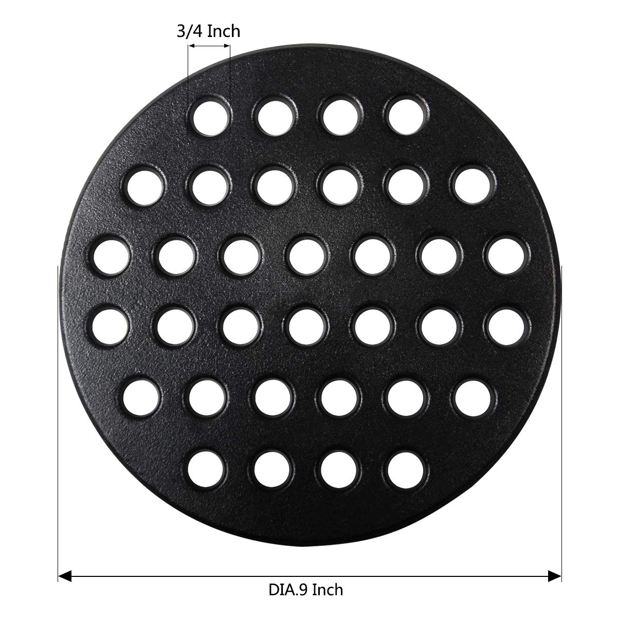 Dracarys Big Green Egg compatible fire grate enhances airflow and temp control.