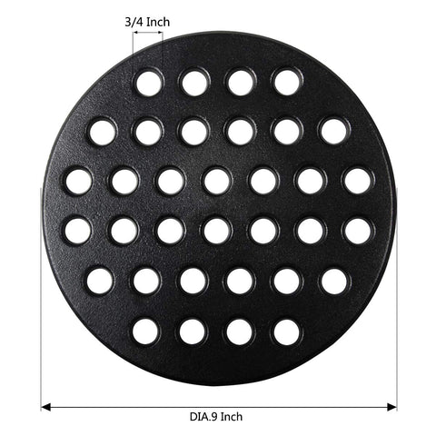 Dracarys Big Green Egg compatible fire grate enhances airflow and temp control.