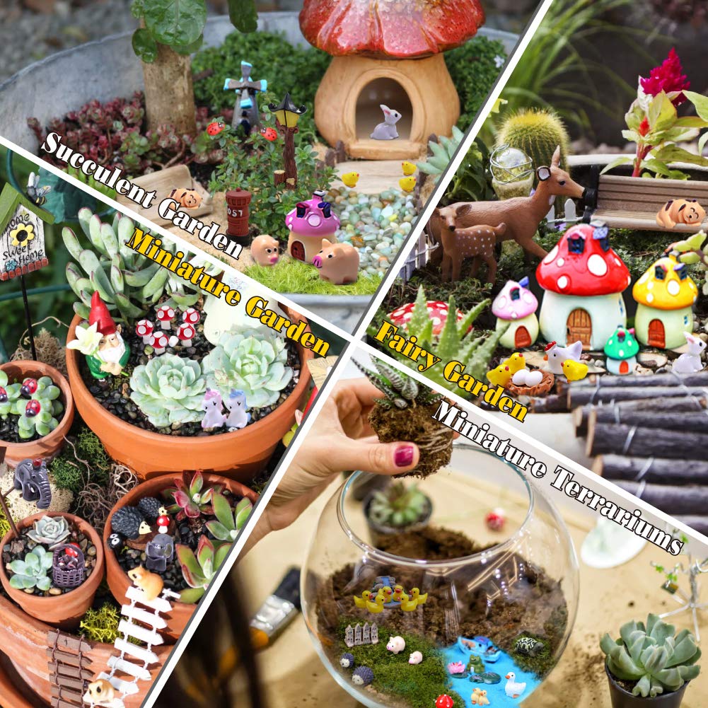 Dracarys garden DIY ornaments brighten plant displays with colorful accents.