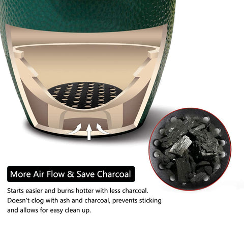 Dracarys bevel-edge fire grate design ensures precise fit and smooth placement.