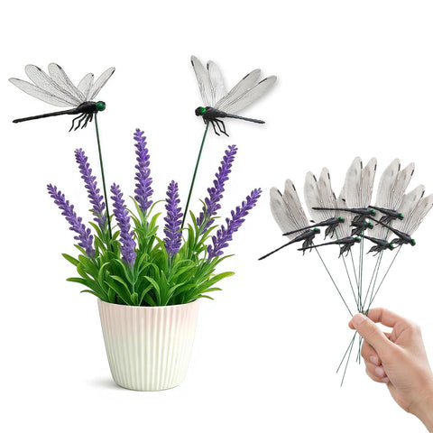 Dragonfly Clip stripes on hat creates stylish insect deterrence