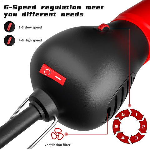 Cooling and lubrication system helps prevent overheating during long sessions.