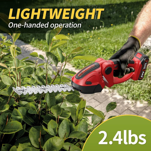 Dragro dual-blades deliver efficient hedge shaping and grass edging with a single tool.