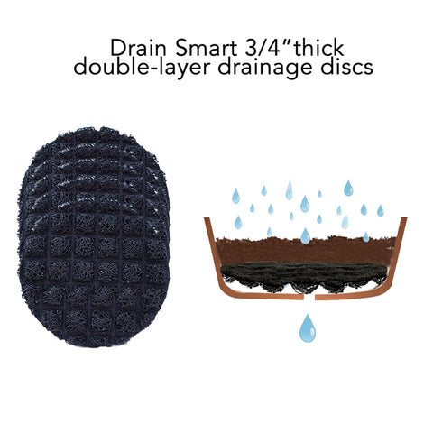 Drain Smart disc easy to install and fit inside a pot