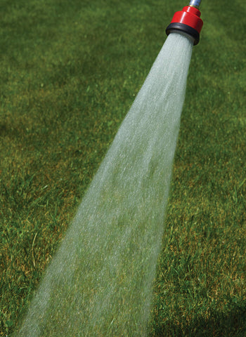 Garden bed watering with 11 GPM full-flow designed for nurseries