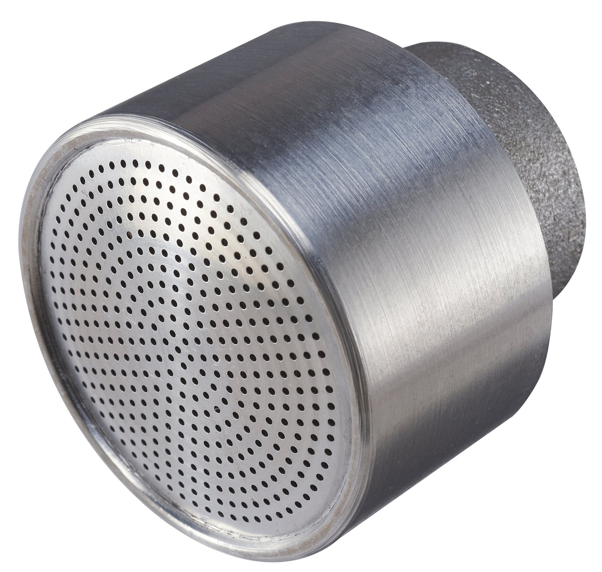 Dramm 400AL Water Breaker Nozzle front view with gentle spray for delicate plants.