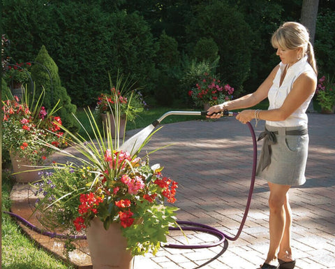 Dramm classic rain wand supports efficient irrigation with a gentle spray.