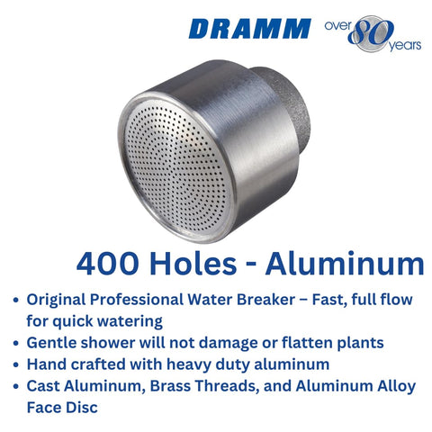 Dramm hose-end attachment shows easy-to-use nozzle connection