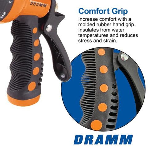 Dramm Revolver heavy-duty metal body built to last.
